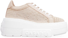 Load image into Gallery viewer, Leather platform sneakers
