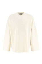 Load image into Gallery viewer, Ribbed crew-neck pullover
