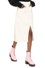 Load image into Gallery viewer, Vegan leather skirt
