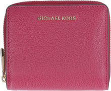 Load image into Gallery viewer, Small leather flap-over wallet
