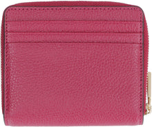 Load image into Gallery viewer, Small leather flap-over wallet
