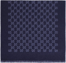 Load image into Gallery viewer, Wool GG jacquard scarf
