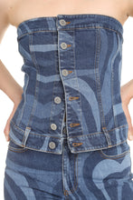 Load image into Gallery viewer, Denim top
