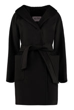 Load image into Gallery viewer, Rialto hooded camel-wool coat
