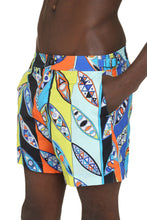 Load image into Gallery viewer, Printed swim shorts
