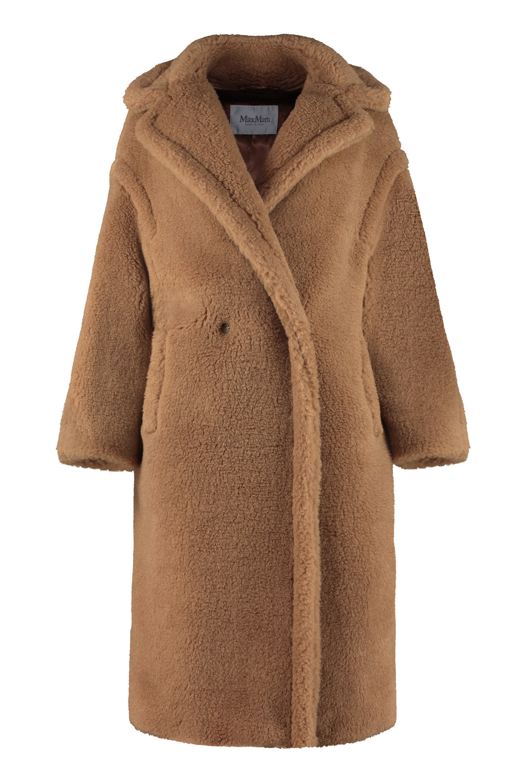 3Teddy double-breasted coat