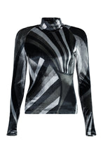 Load image into Gallery viewer, Printed long-sleeve top
