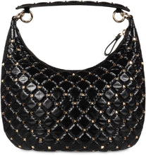 Load image into Gallery viewer, Valentino Garavani - Rockstud Spike Leather hobo-bag
