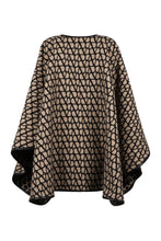 Load image into Gallery viewer, Wool and cashmere blend poncho
