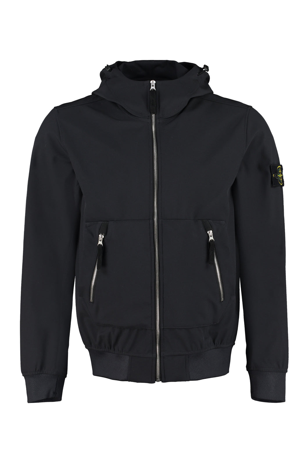 Hooded windbreaker