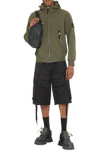 Load image into Gallery viewer, Hooded techno fabric raincoat
