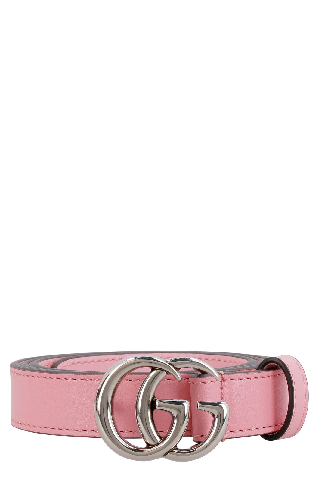 GG buckle leather belt