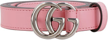 Load image into Gallery viewer, GG buckle leather belt
