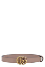 Load image into Gallery viewer, GG buckle leather belt
