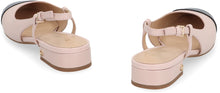 Load image into Gallery viewer, Perla leather slingback pumps
