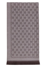 Load image into Gallery viewer, Wool GG jacquard scarf
