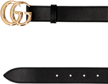 Load image into Gallery viewer, GG buckle leather belt
