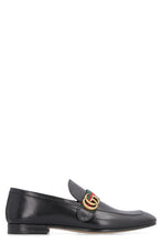 Load image into Gallery viewer, Web detail leather loafers
