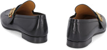 Load image into Gallery viewer, Web detail leather loafers
