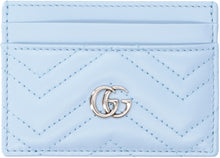 Load image into Gallery viewer, GG Marmont quilted leather card holder
