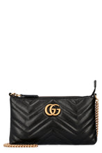 Load image into Gallery viewer, GG Marmont leather wallet on chain
