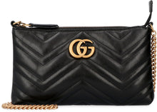 Load image into Gallery viewer, GG Marmont leather wallet on chain
