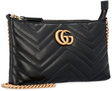 Load image into Gallery viewer, GG Marmont leather wallet on chain
