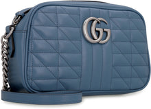 Load image into Gallery viewer, GG Marmont quilted leather crossbody bag
