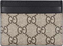 Load image into Gallery viewer, Snake print GG Supreme cardholder
