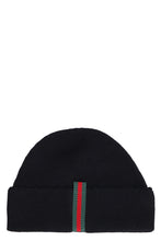 Load image into Gallery viewer, Web detail wool beanie
