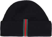 Load image into Gallery viewer, Web detail wool beanie
