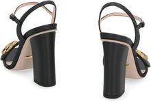 Load image into Gallery viewer, Logo detail leather sandals
