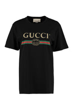 Load image into Gallery viewer, Oversize cotton T-shirt with logo
