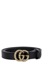 Load image into Gallery viewer, Leather belt with GG buckle
