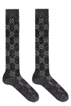 Load image into Gallery viewer, Jacquard logo cotton blend socks
