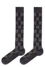 Load image into Gallery viewer, Jacquard logo cotton blend socks
