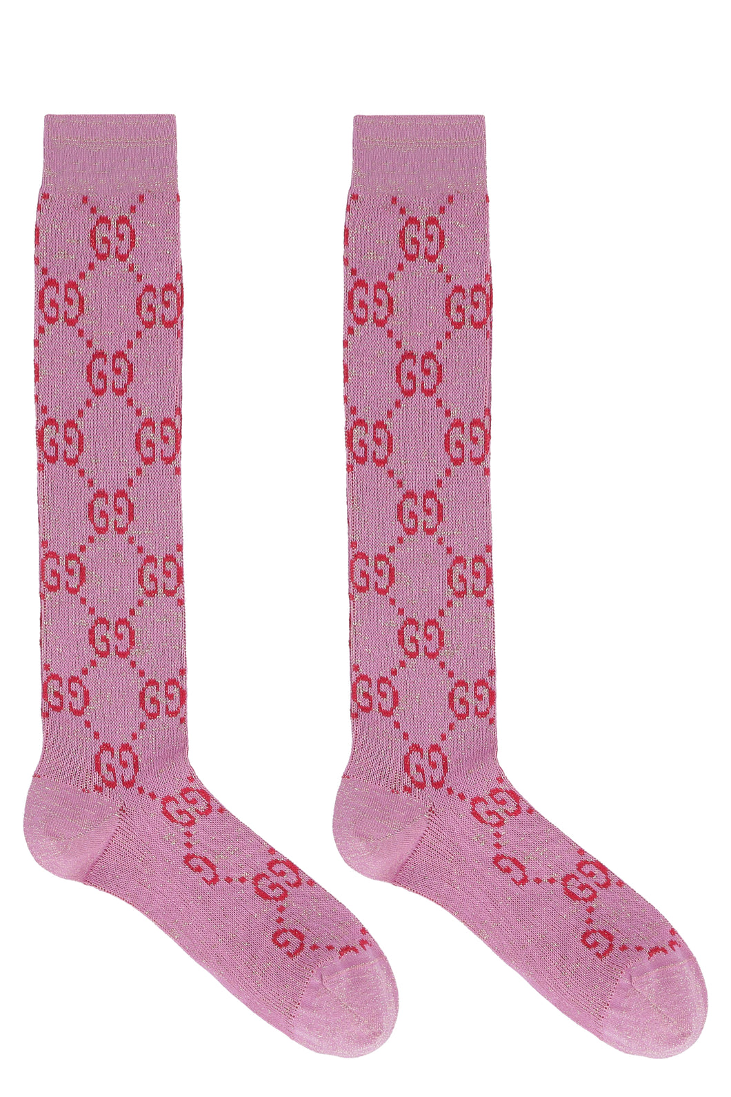 Jacquard cotton blend socks