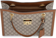Load image into Gallery viewer, Padlock GG supreme fabric shoulder bag
