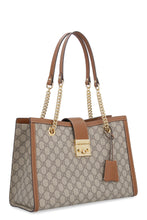 Load image into Gallery viewer, Padlock GG supreme fabric shoulder bag
