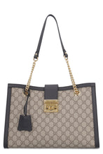 Load image into Gallery viewer, Padlock GG supreme fabric handbag
