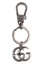 Load image into Gallery viewer, Burnished metal double G key ring
