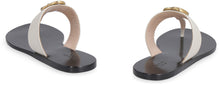 Load image into Gallery viewer, Leather thong-sandals
