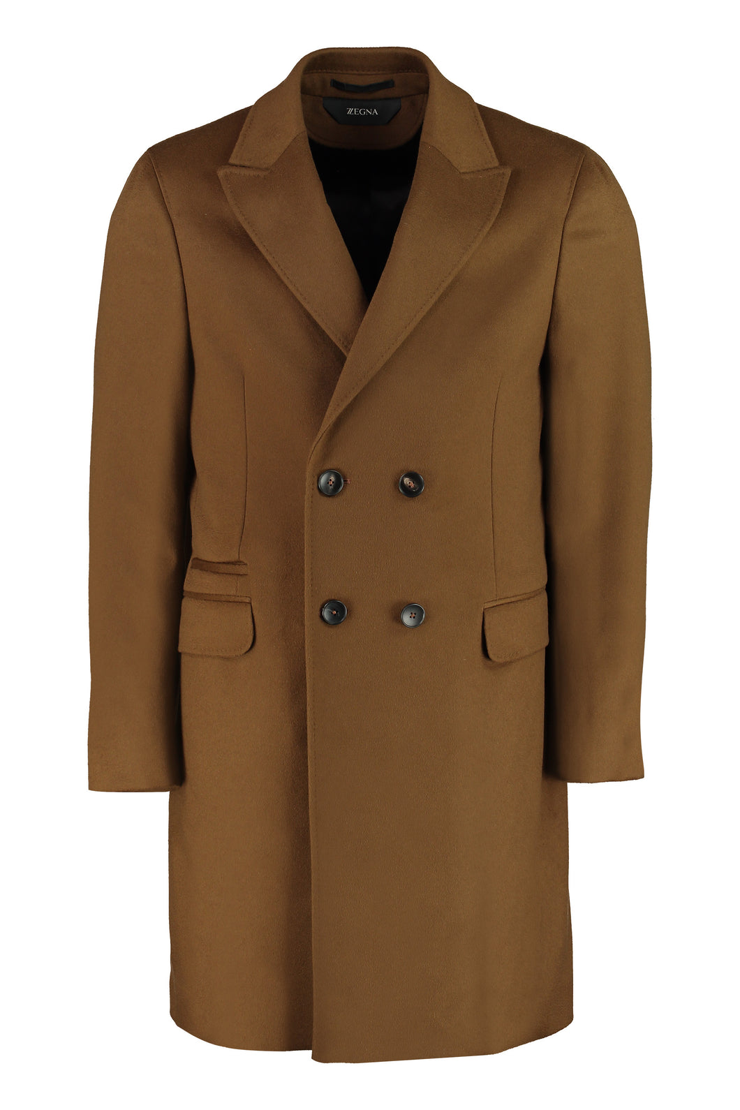 Wool and cashmere coat