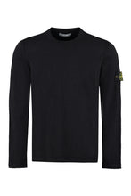 Load image into Gallery viewer, Cotton blend crew-neck sweater

