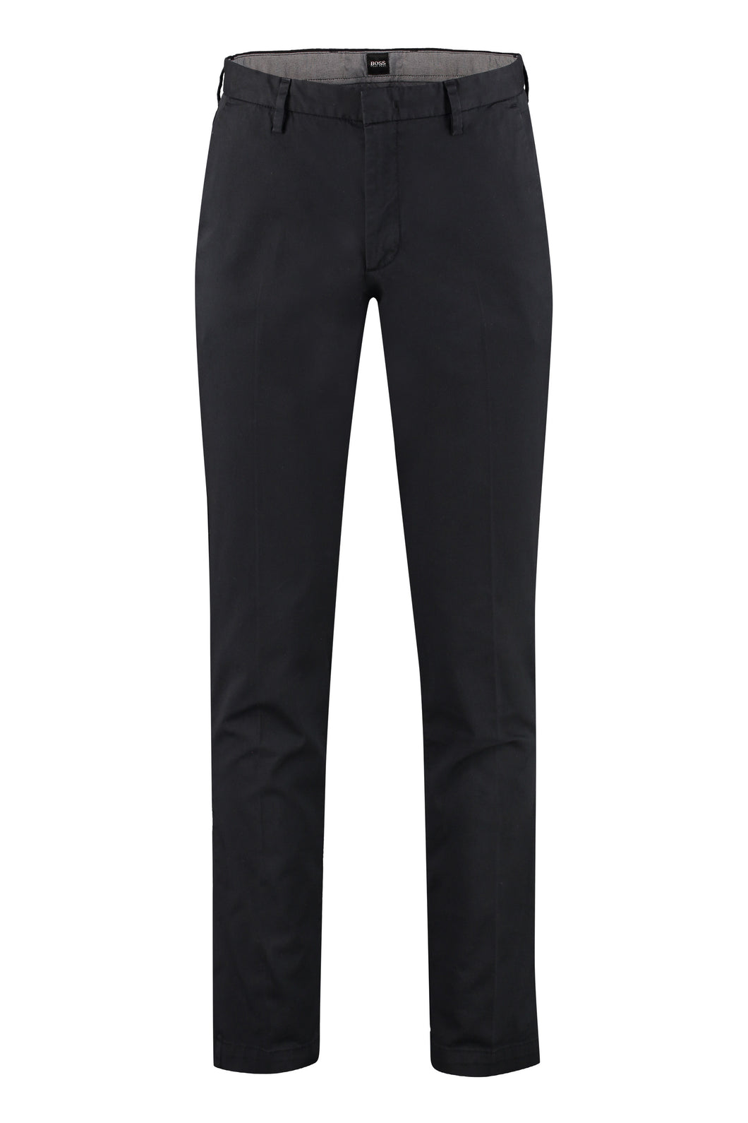 Stretch cotton chino trousers