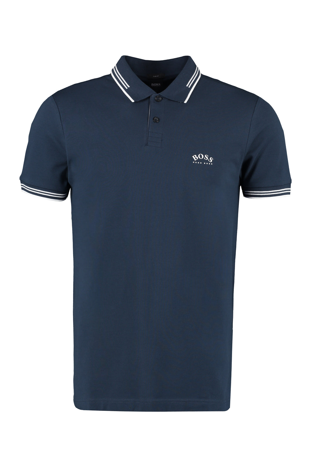 Short sleeve cotton polo shirt