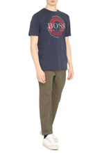 Load image into Gallery viewer, Cotton blend crew-neck T-shirt
