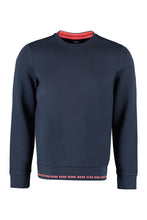 Load image into Gallery viewer, Embroidered logo crew-neck sweatshirt
