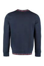 Load image into Gallery viewer, Embroidered logo crew-neck sweatshirt
