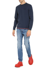 Load image into Gallery viewer, Embroidered logo crew-neck sweatshirt
